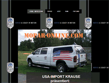 Tablet Screenshot of mopar-online.com